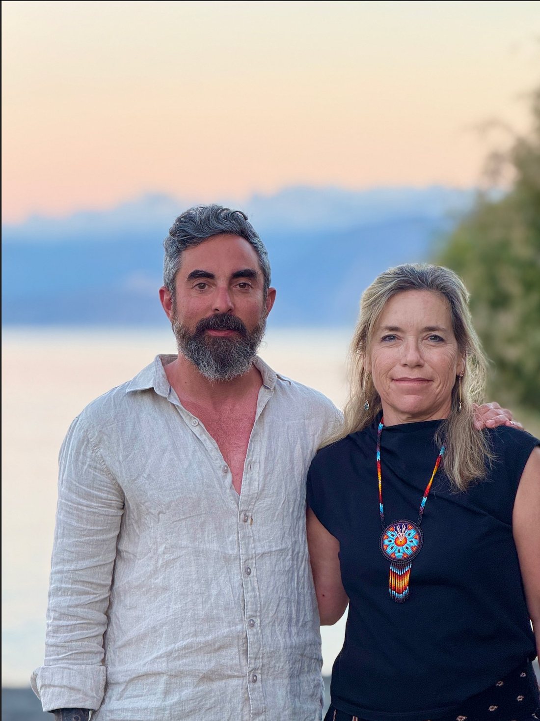 Lara Tambacopoulou and Dr Michael Ryoshin Sapiro